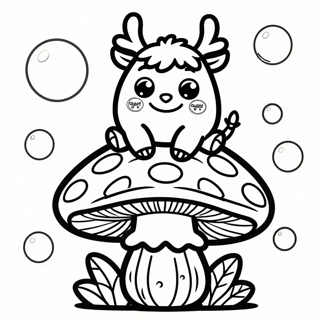 Glada Gyijvj7 på Mönstrad Svamp