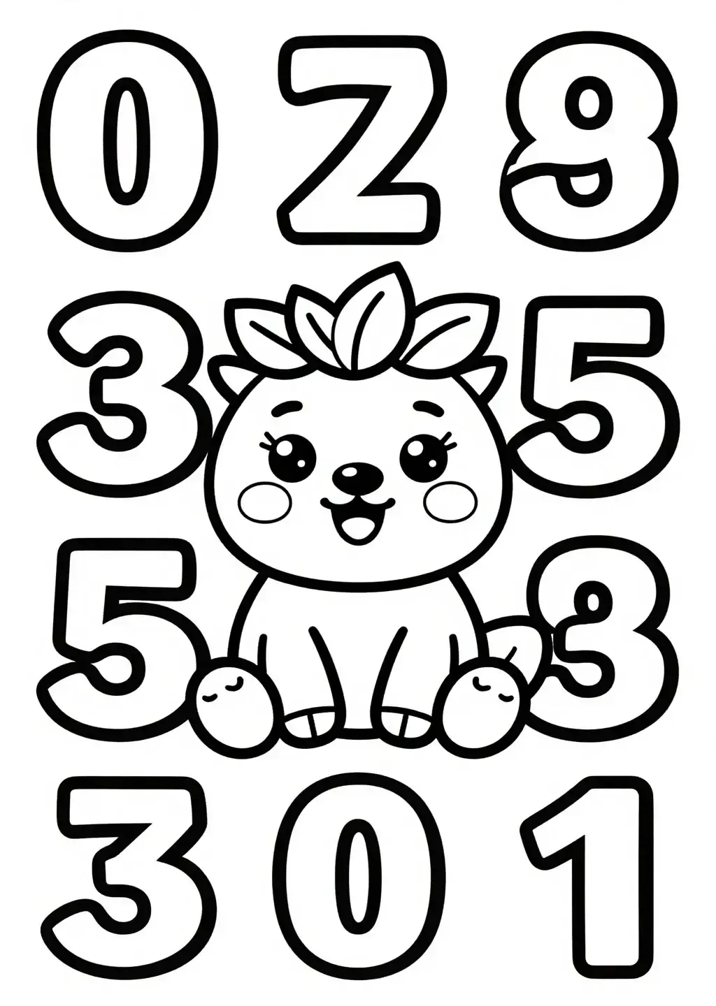 Cheerful Amanba & Learn-to-Count Numbers