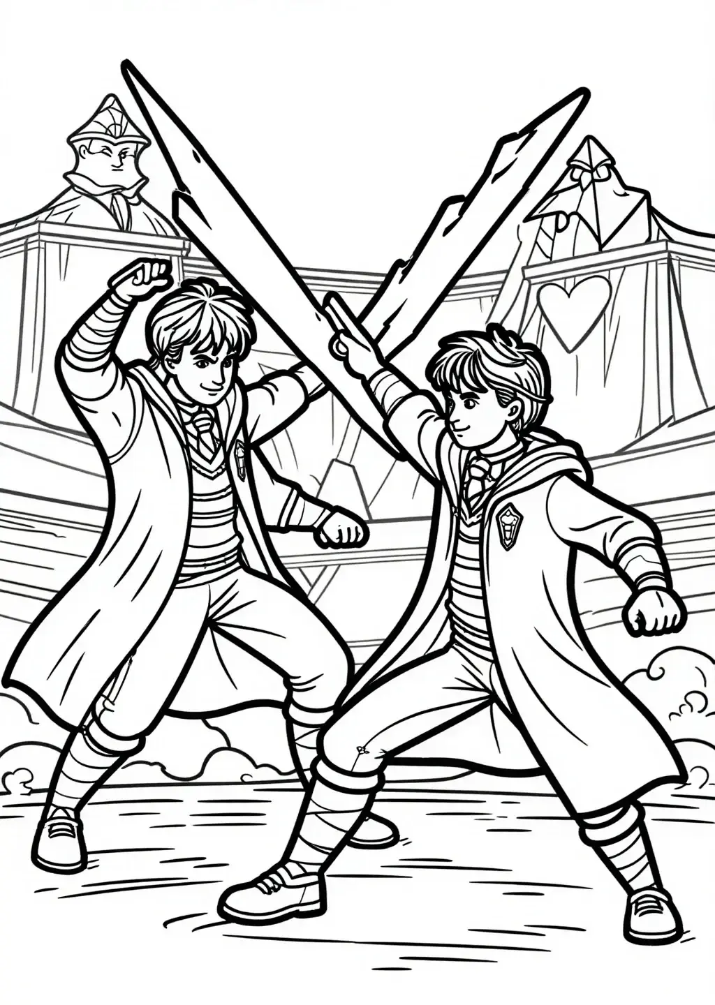 Harry Potter contre Voldemort: Duel Magique