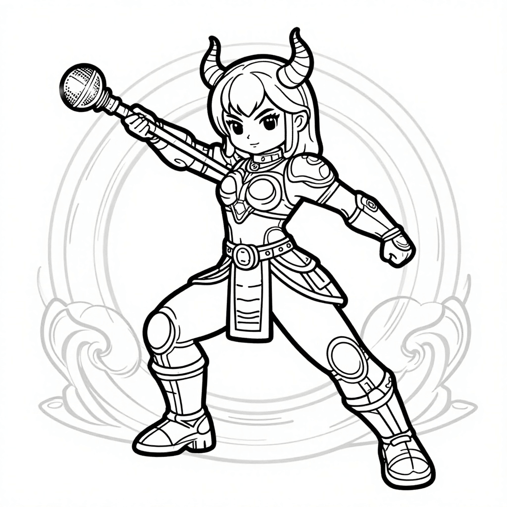 Fierce Rumi: Kpop Dämonenjäger Malspaß