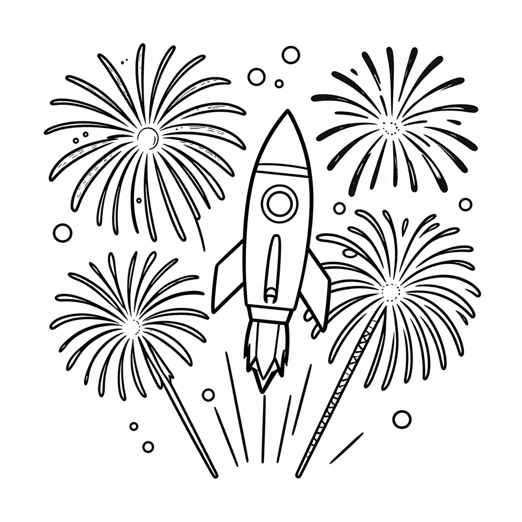 Explosión Festiva: Fuegos Año Nuevo