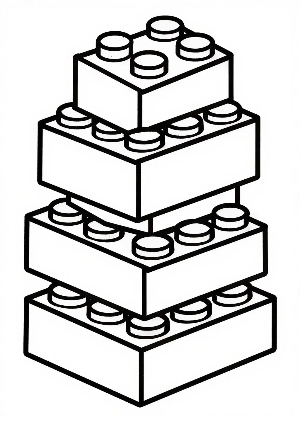 Torre de bloques de construcción